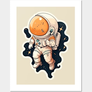 Space Boy Posters and Art